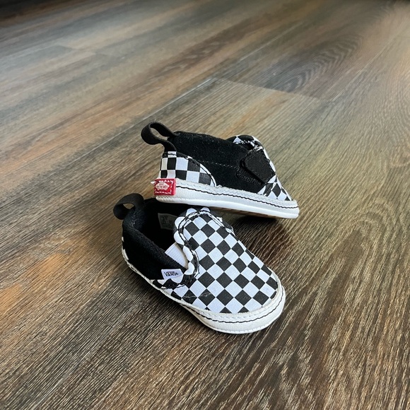 Baby Vans Checkered Slip-On Sneakers - Picture 1 of 6